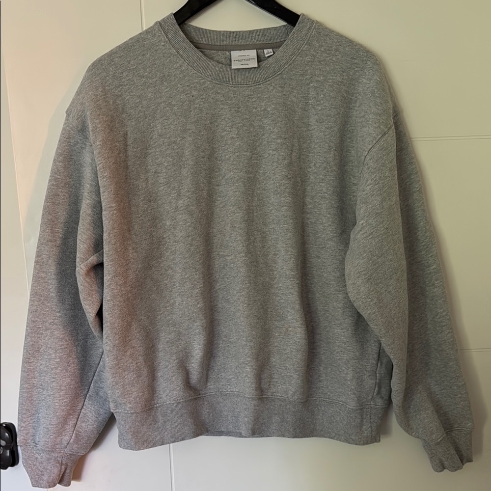 Gray Crewneck Sweater by Aritzia